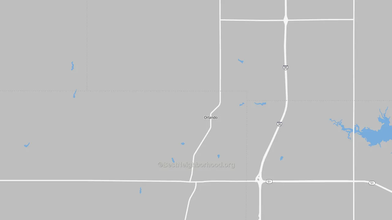 Transit Grade map of 73073, OK