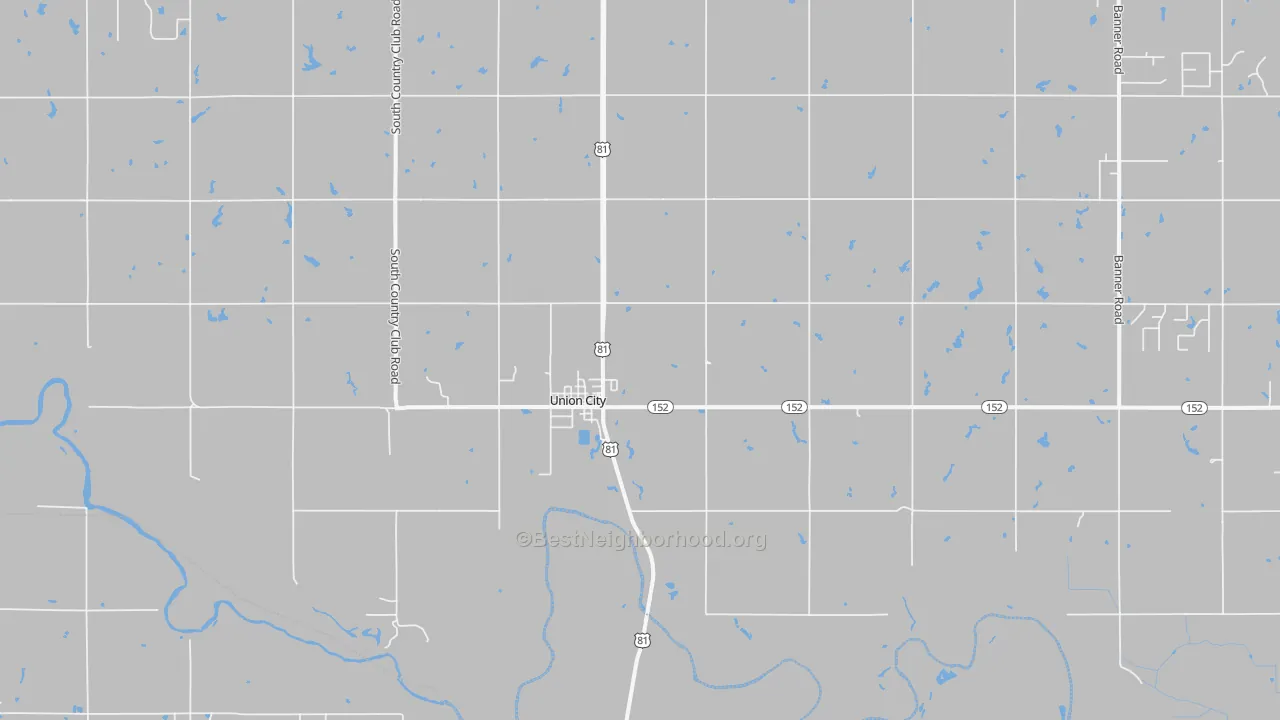Transit Grade map of 73090, OK