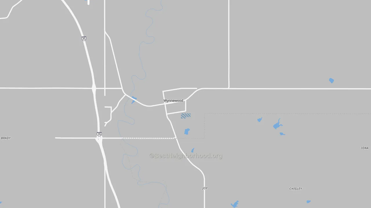 Transit Grade map of 73098, OK