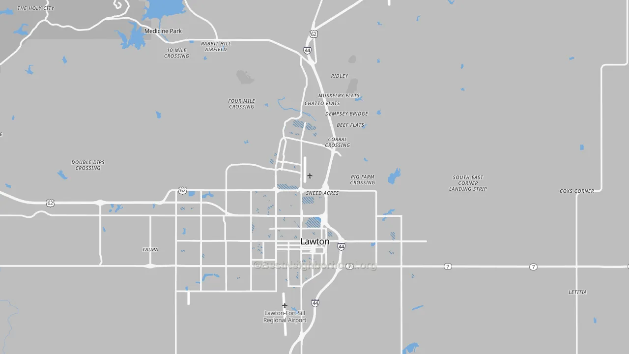 Transit Grade map of 73507, OK