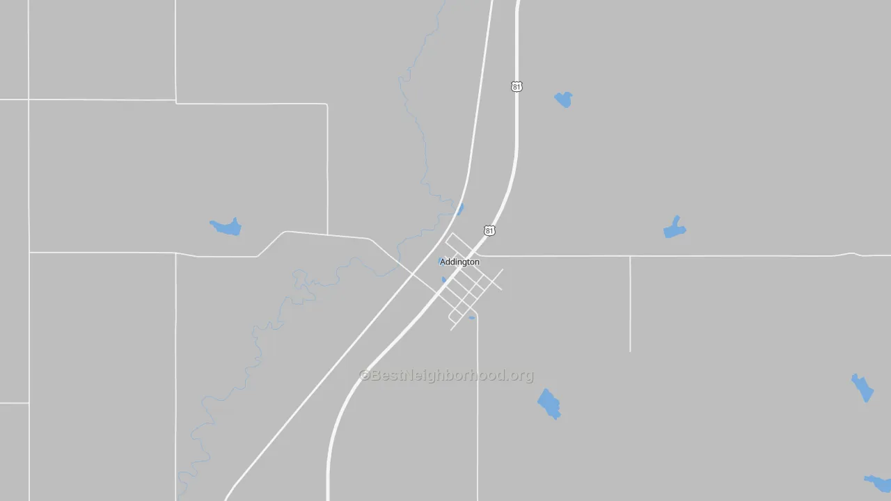 Transit Grade map of 73520, OK