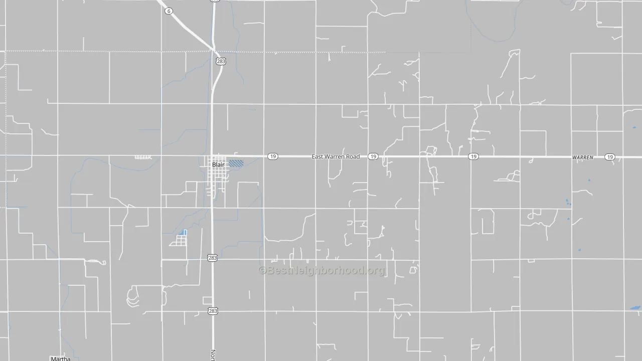 Transit Grade map of 73526, OK