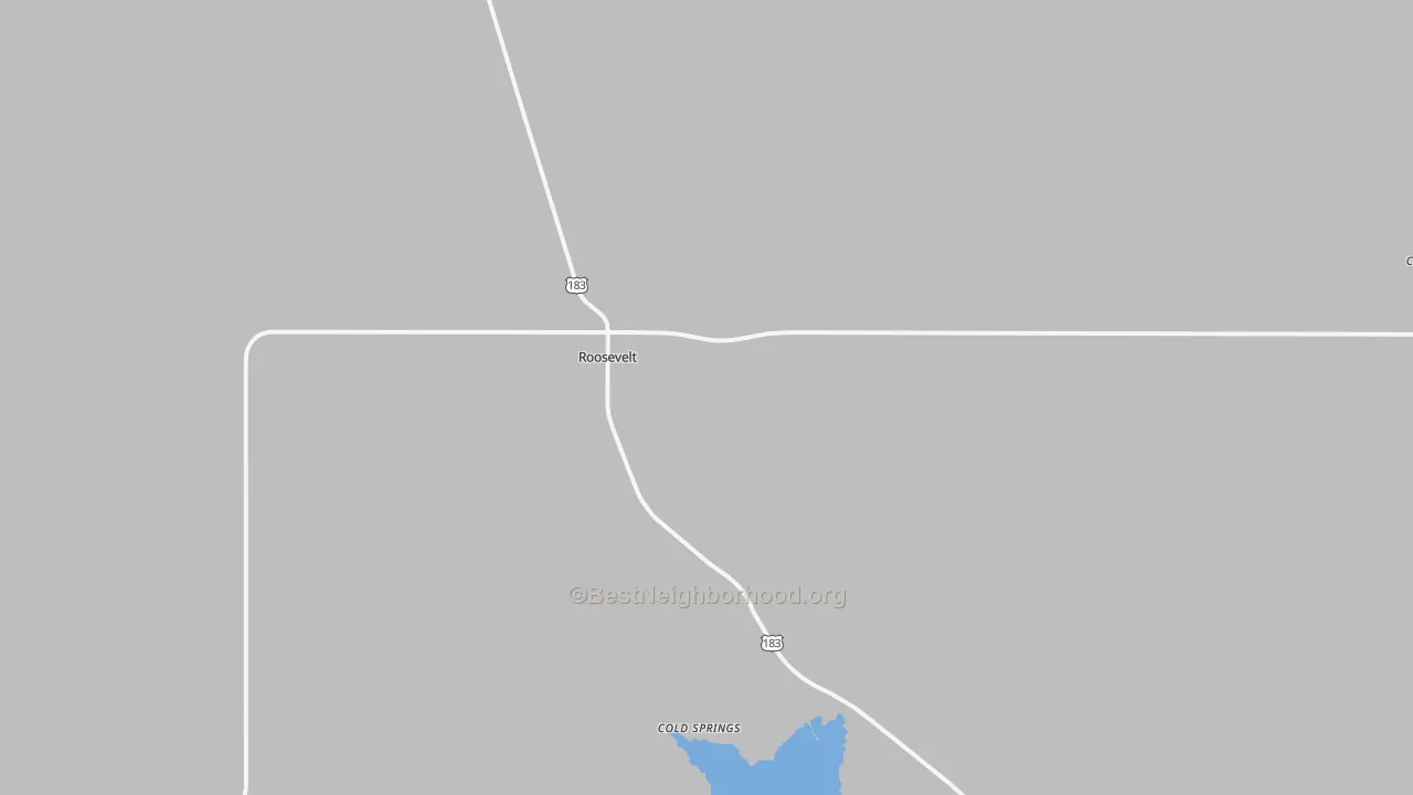 Transit Grade map of 73564, OK