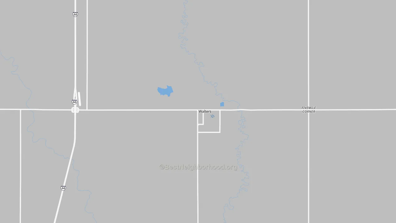Transit Grade map of 73572, OK