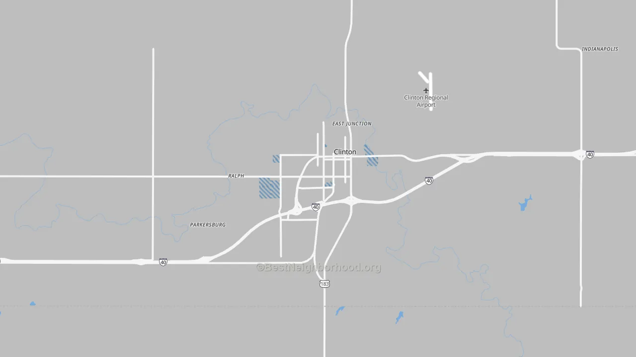 Transit Grade map of 73601, OK