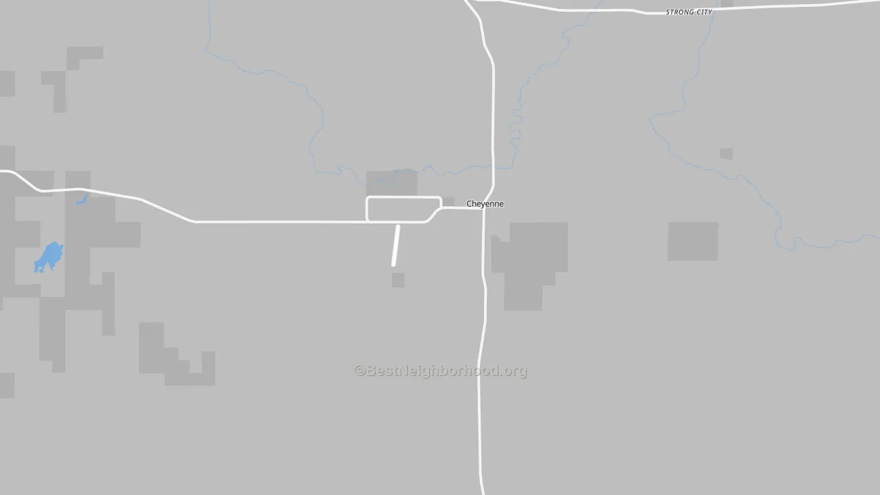 Transit Grade map of 73628, OK
