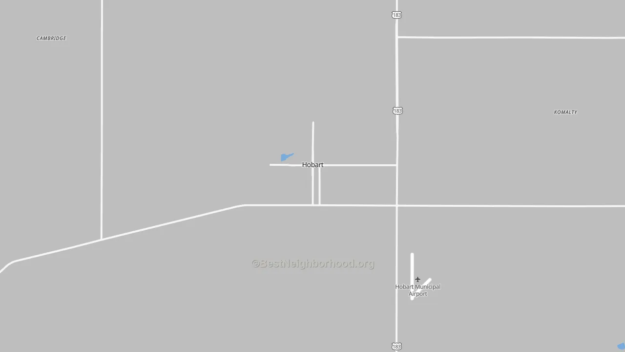 Transit Grade map of 73651, OK