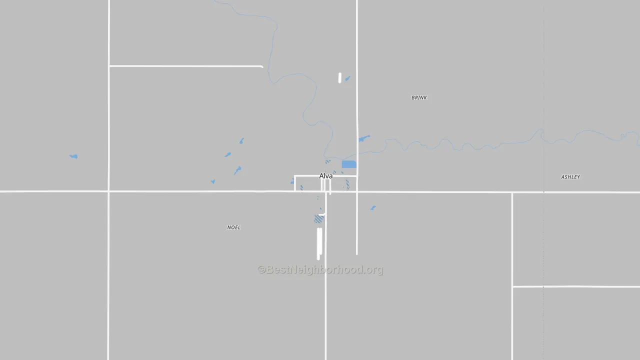 Transit Grade map of 73717, OK