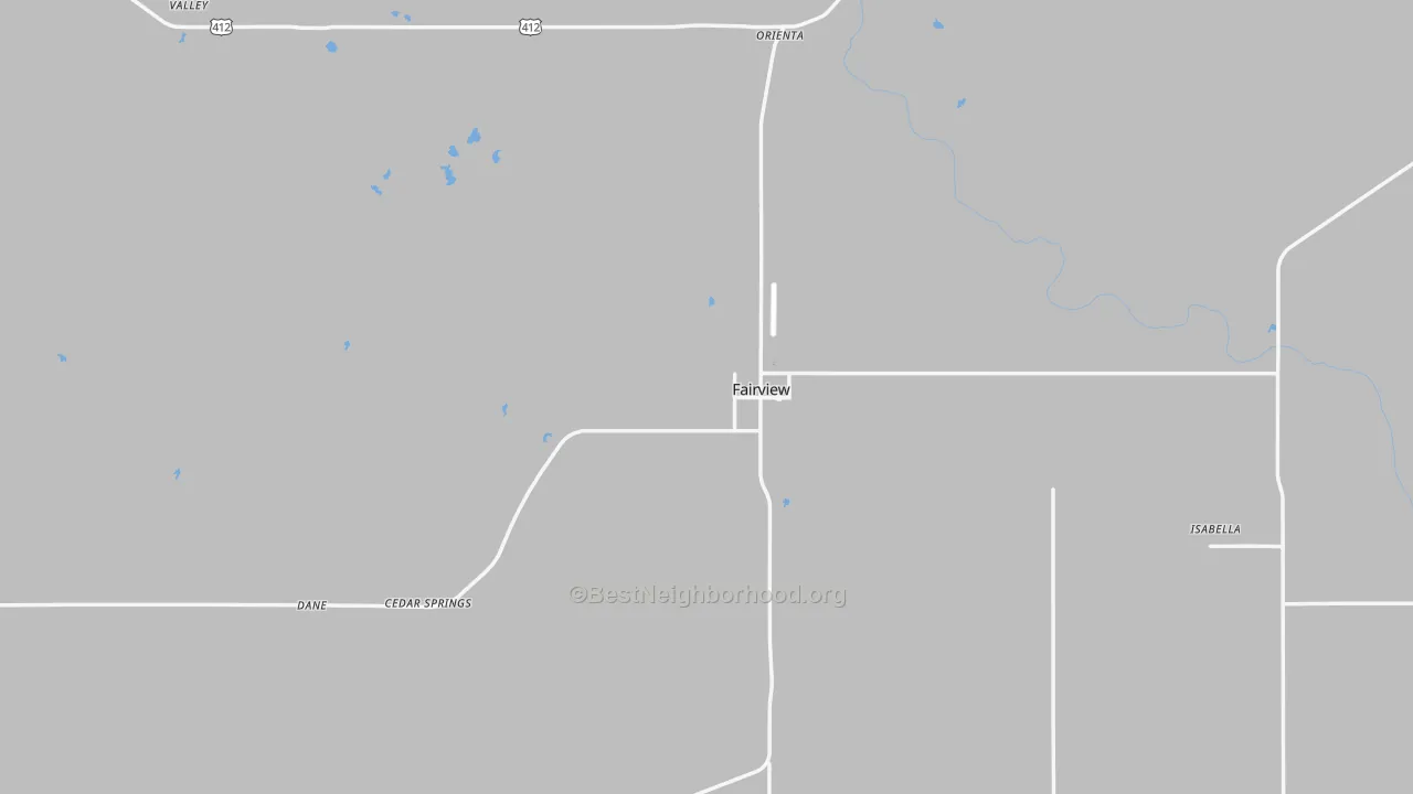 Transit Grade map of 73737, OK
