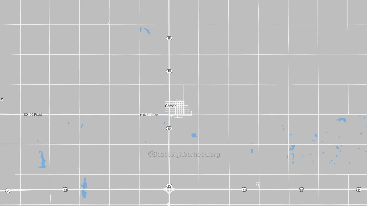 Transit Grade map of 73738, OK