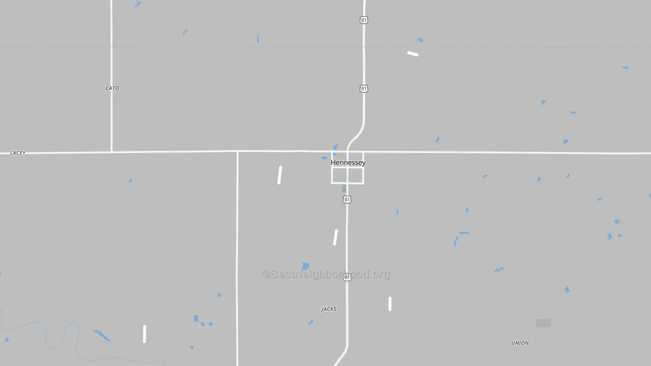 Transit Grade map of 73742, OK