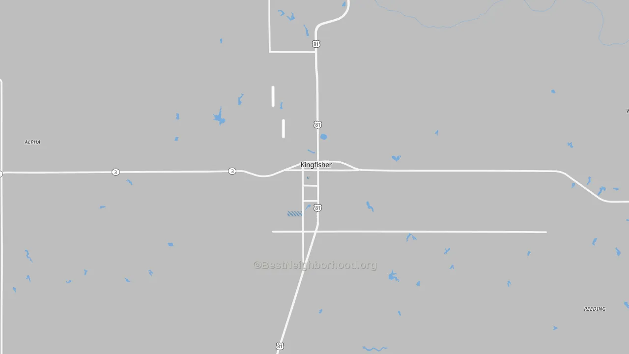 Transit Grade map of 73750, OK