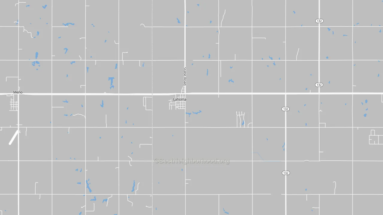 Transit Grade map of 73754, OK