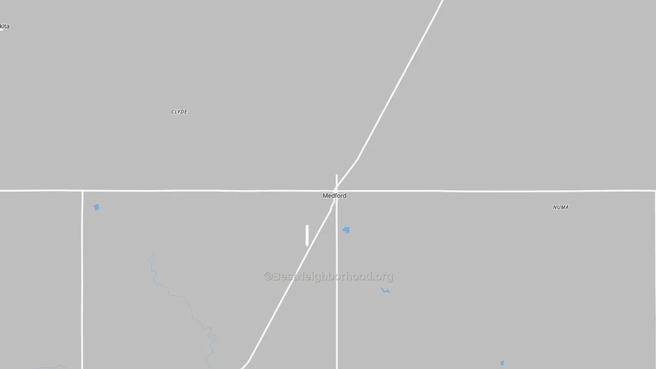 Transit Grade map of 73759, OK