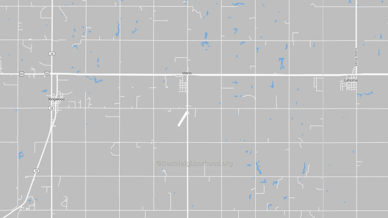 Transit Grade map of 73760, OK