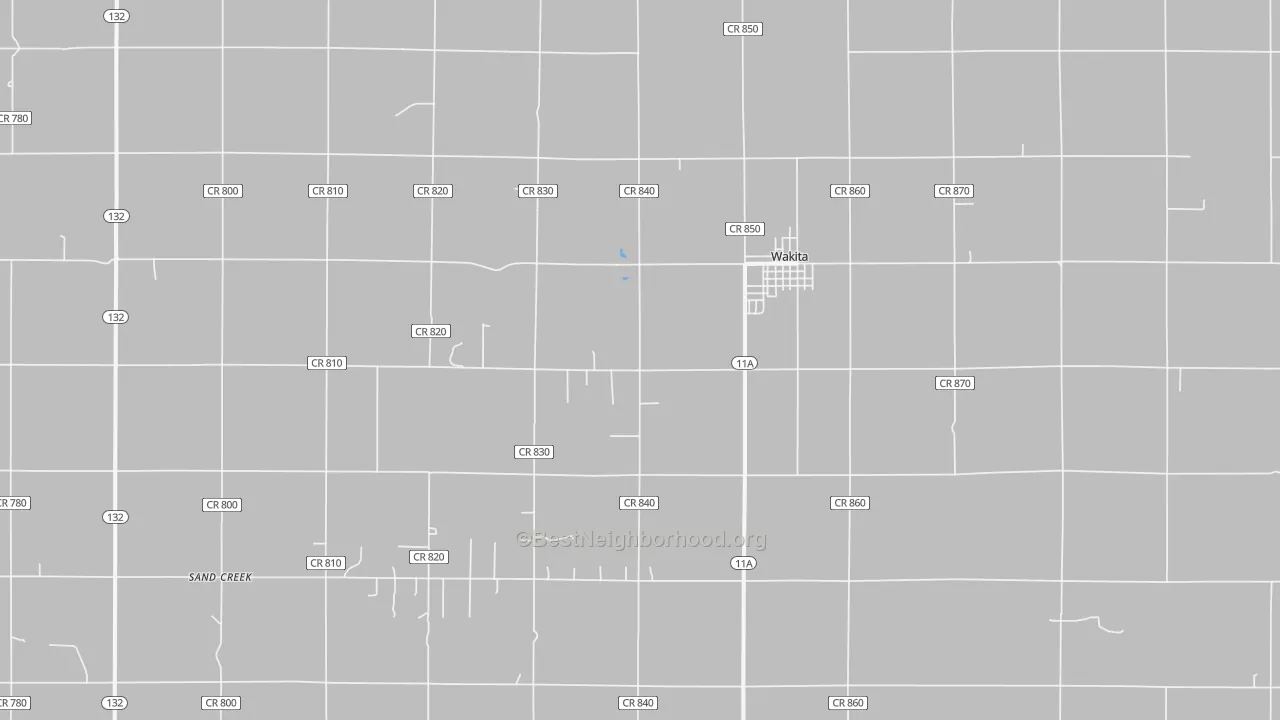 Transit Grade map of 73771, OK
