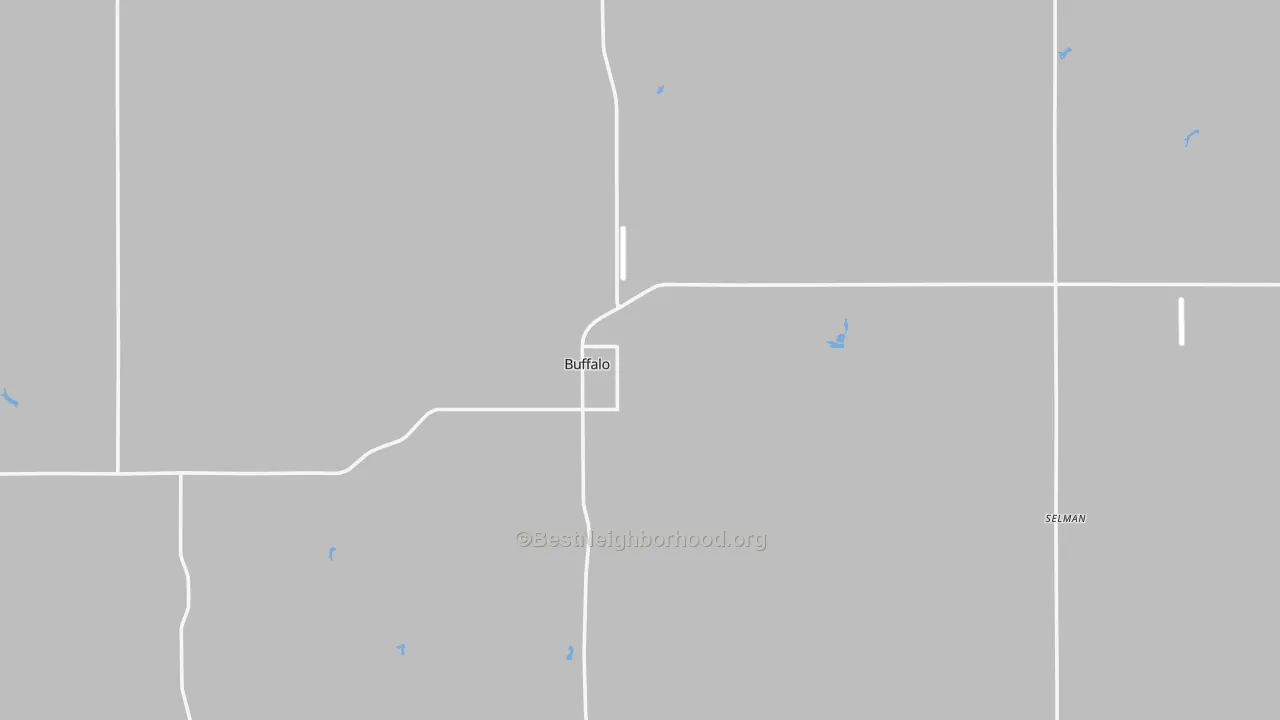 Transit Grade map of 73834, OK
