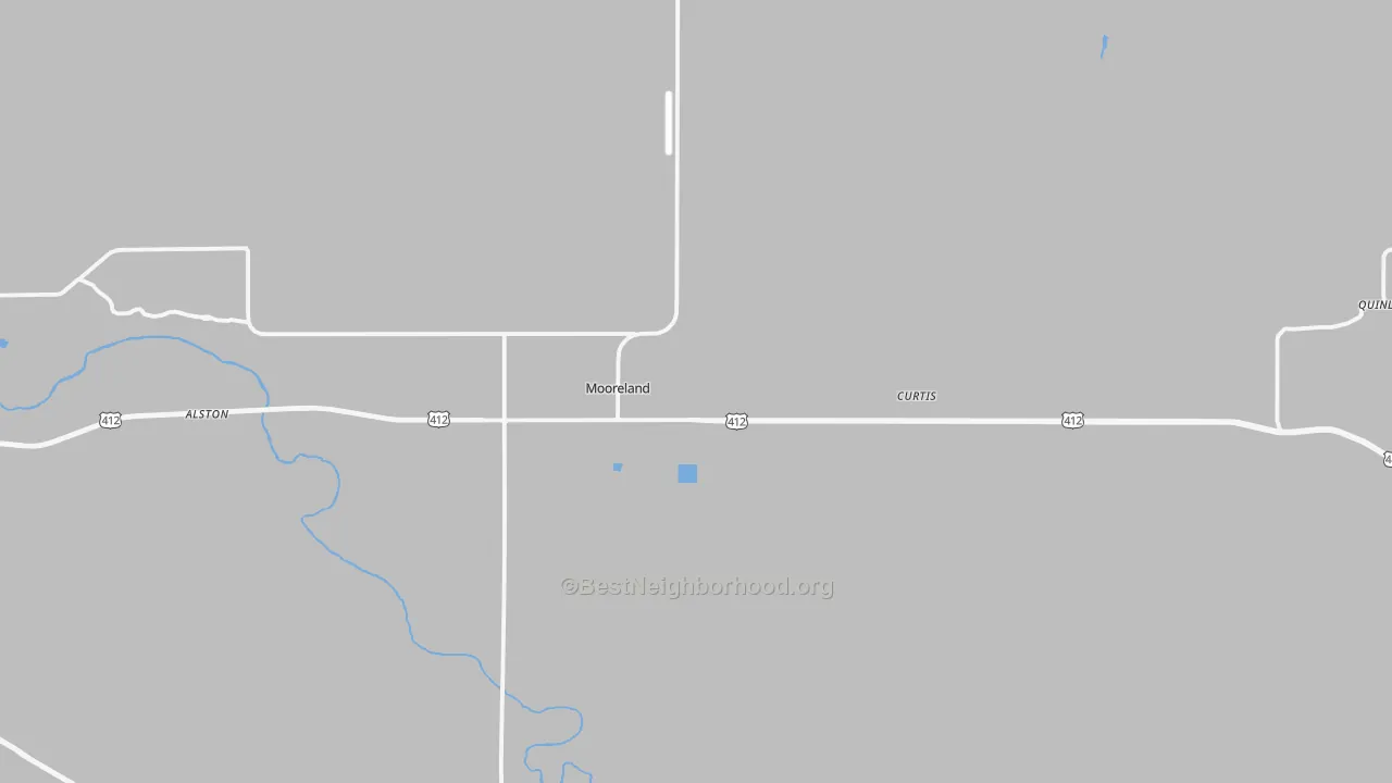 Transit Grade map of 73852, OK