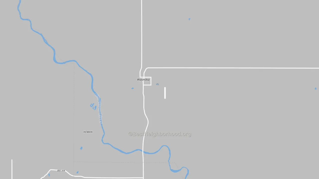 Transit Grade map of 73860, OK