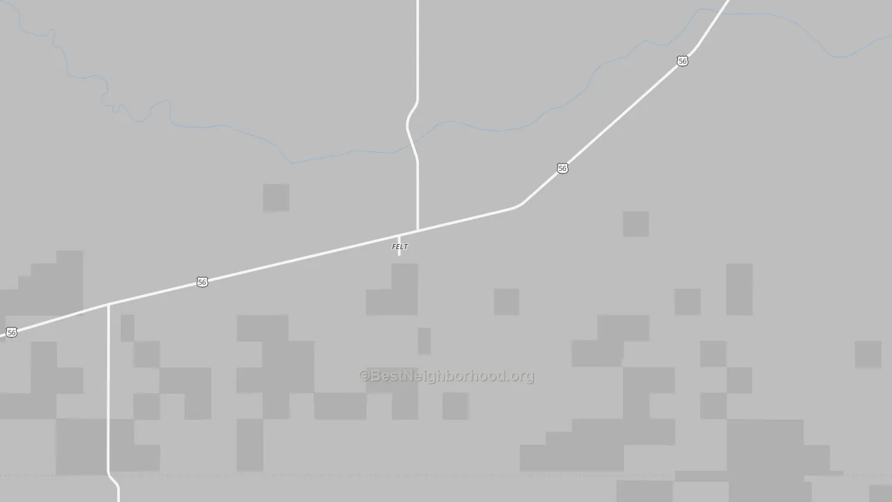 Transit Grade map of 73937, OK