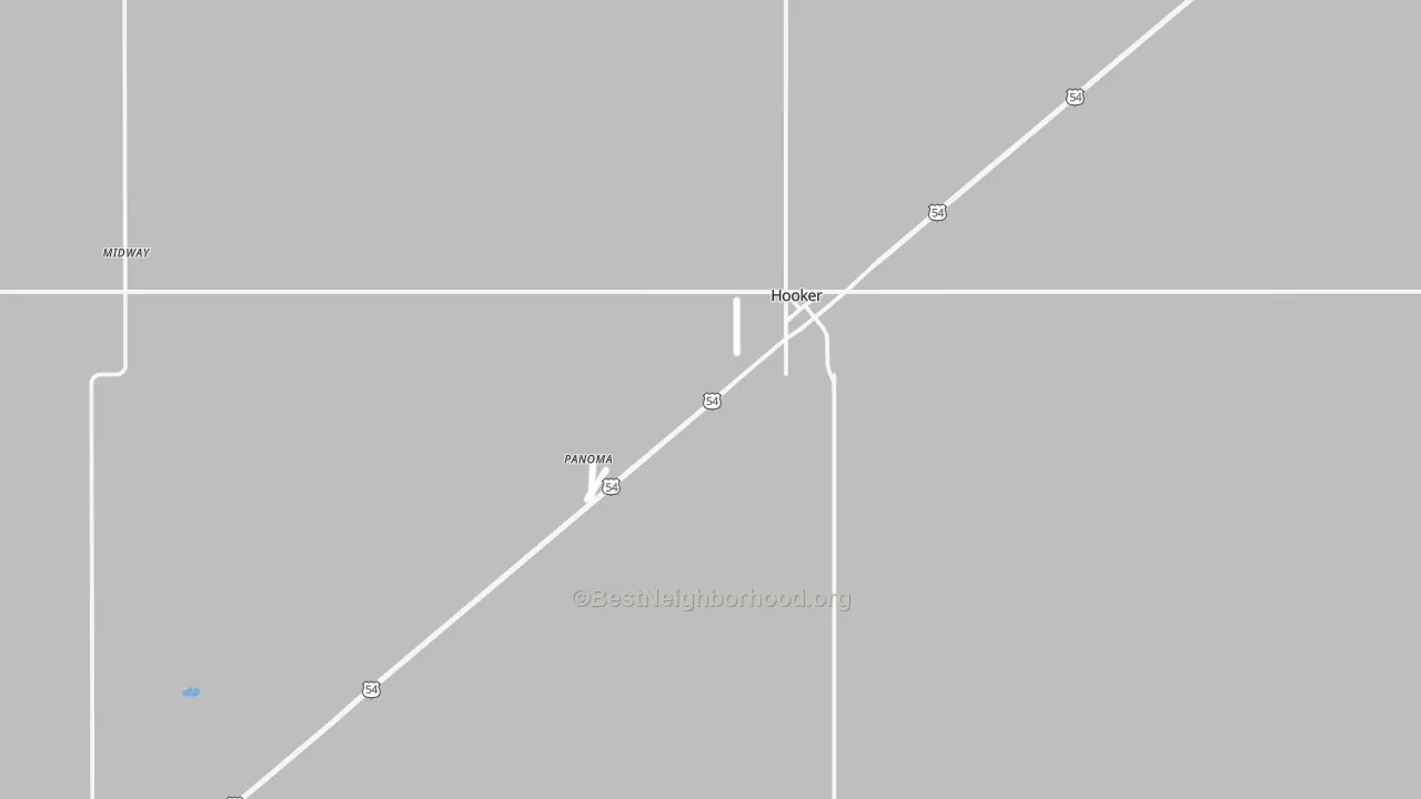 Transit Grade map of 73945, OK