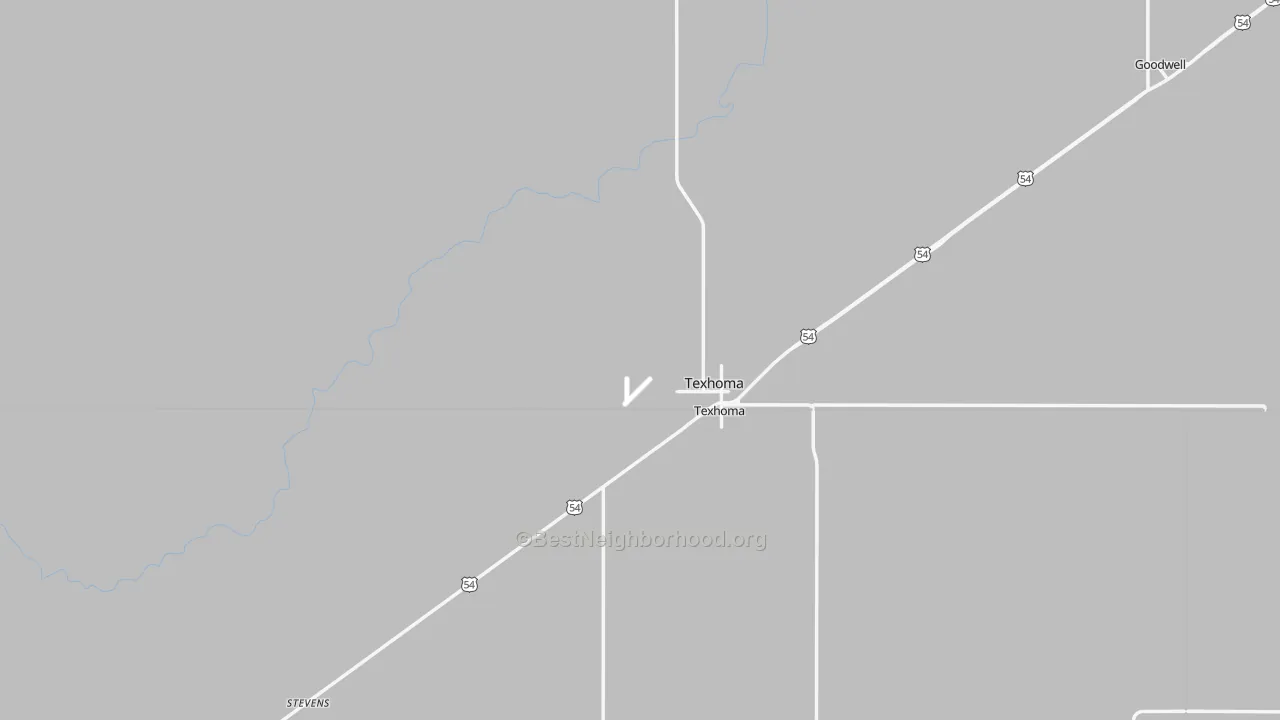 Transit Grade map of 73949, OK