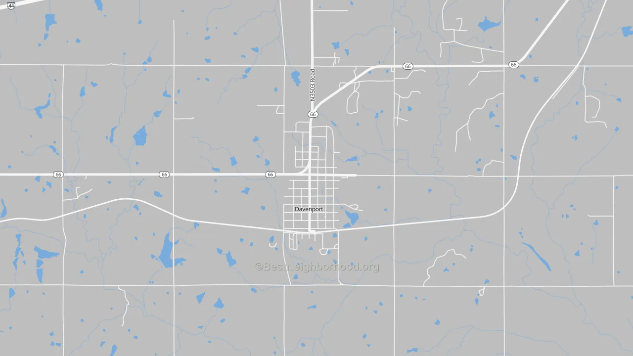 Transit Grade map of 74026, OK