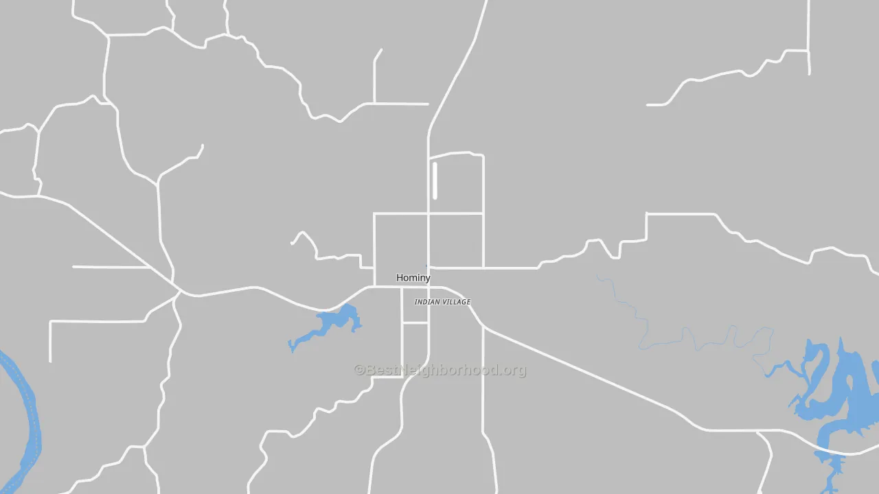 Transit Grade map of 74035, OK