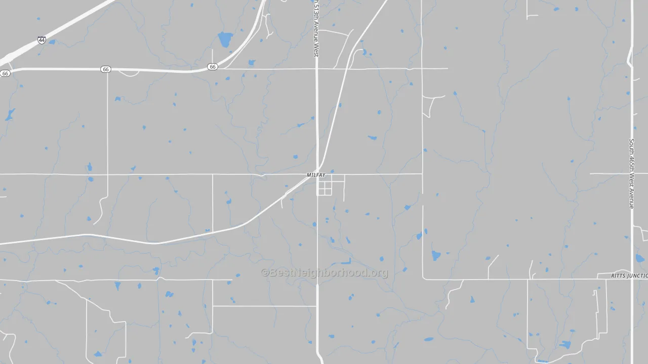 Transit Grade map of 74046, OK