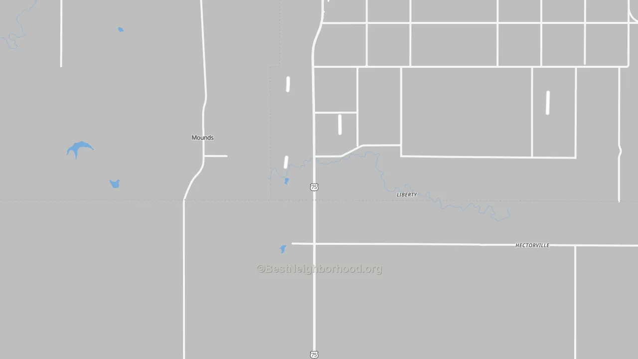 Transit Grade map of 74047, OK