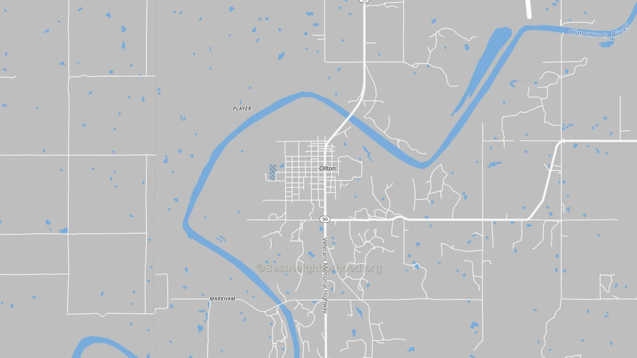 Transit Grade map of 74052, OK