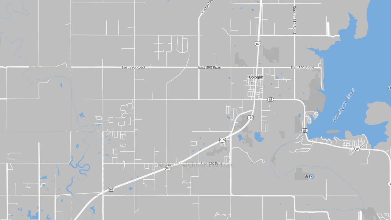 Transit Grade map of 74053, OK