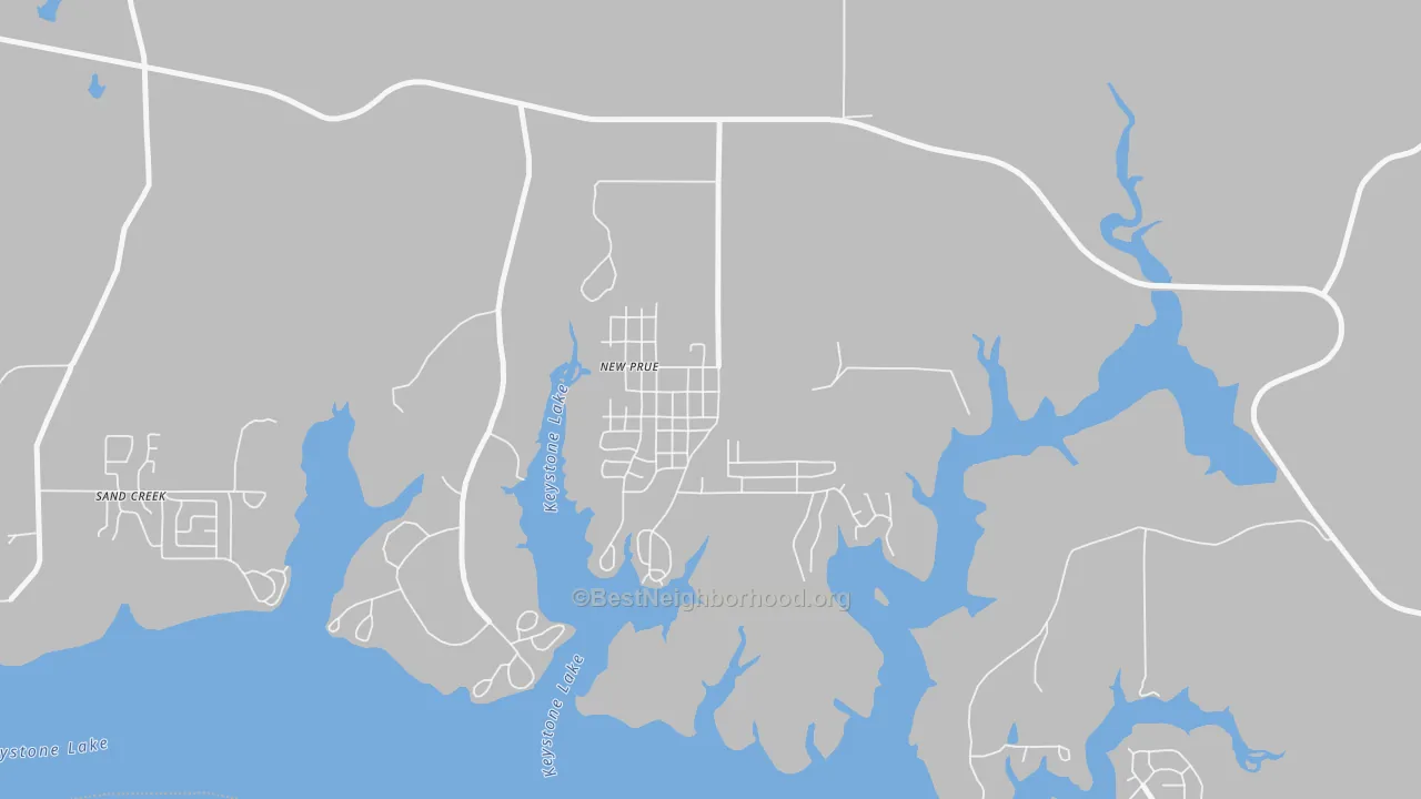 Transit Grade map of 74060, OK