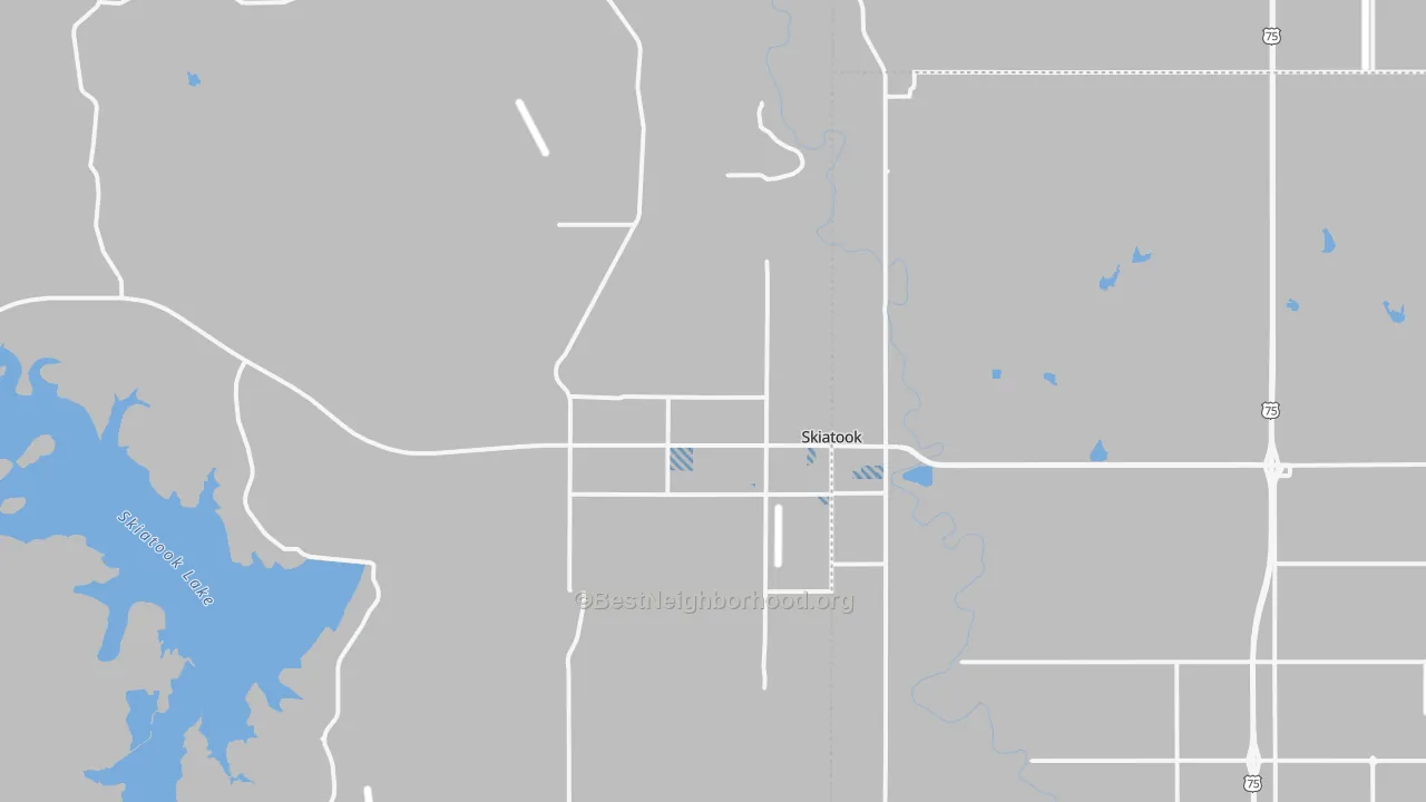 Transit Grade map of 74070, OK
