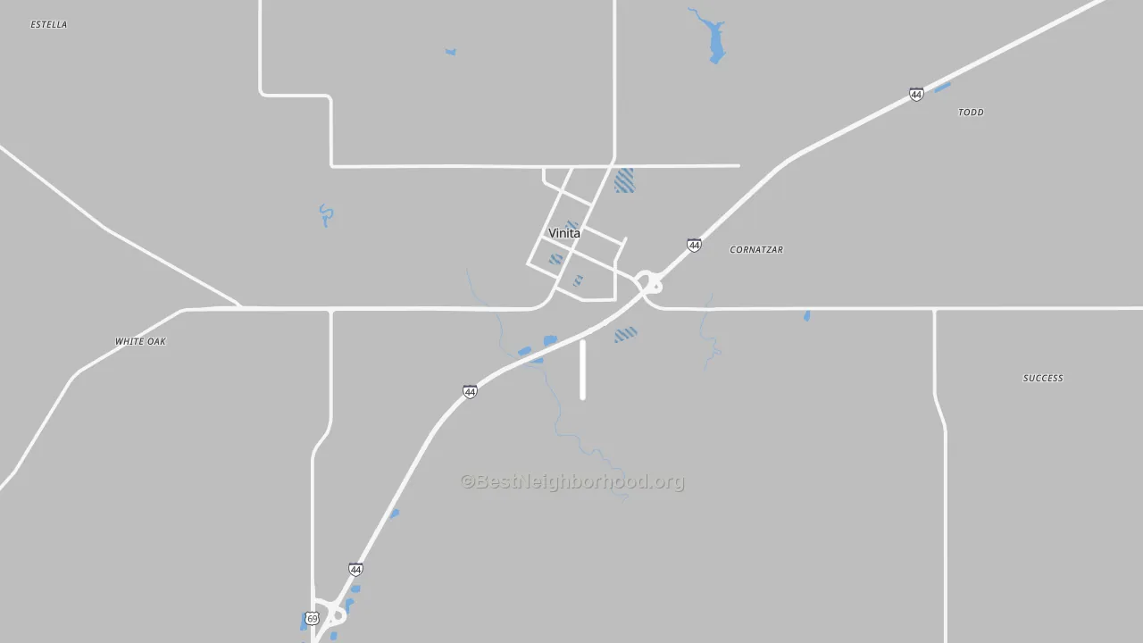 Transit Grade map of 74301, OK