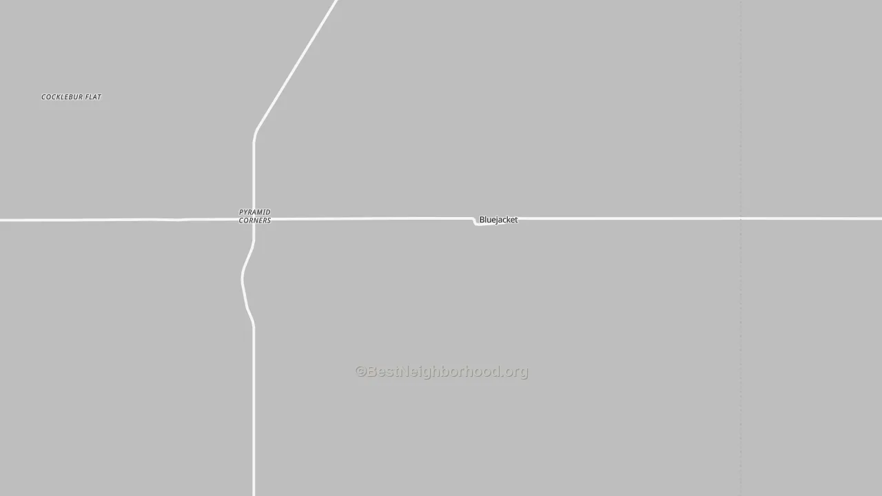 Transit Grade map of 74333, OK