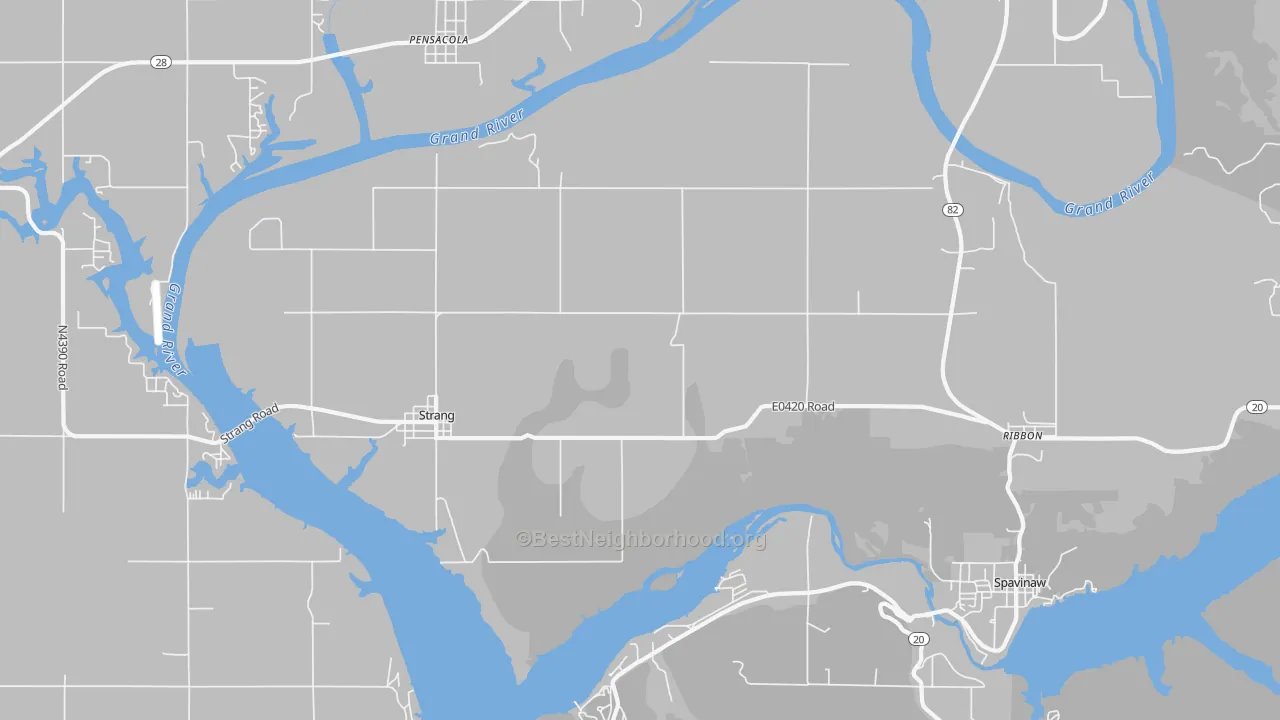 Transit Grade map of 74367, OK