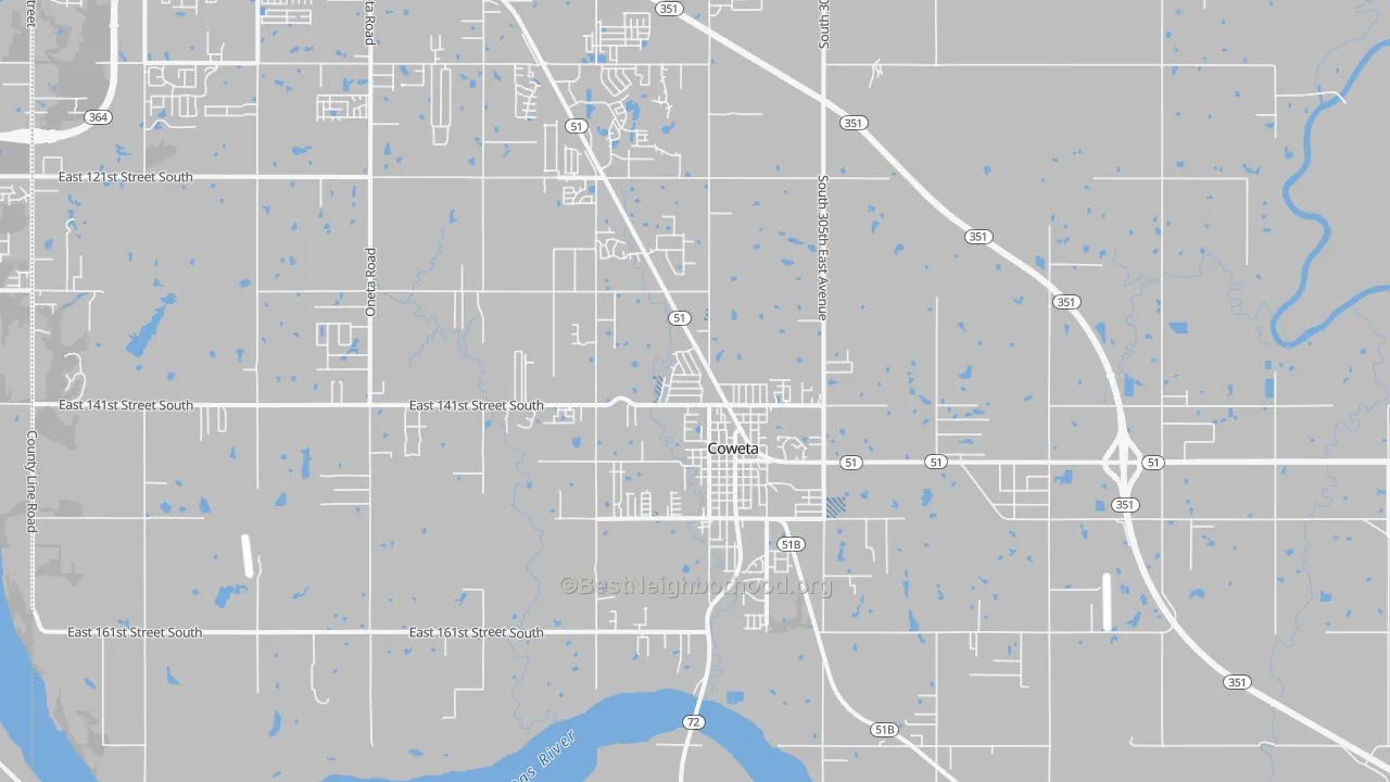 Transit Grade map of 74429, OK