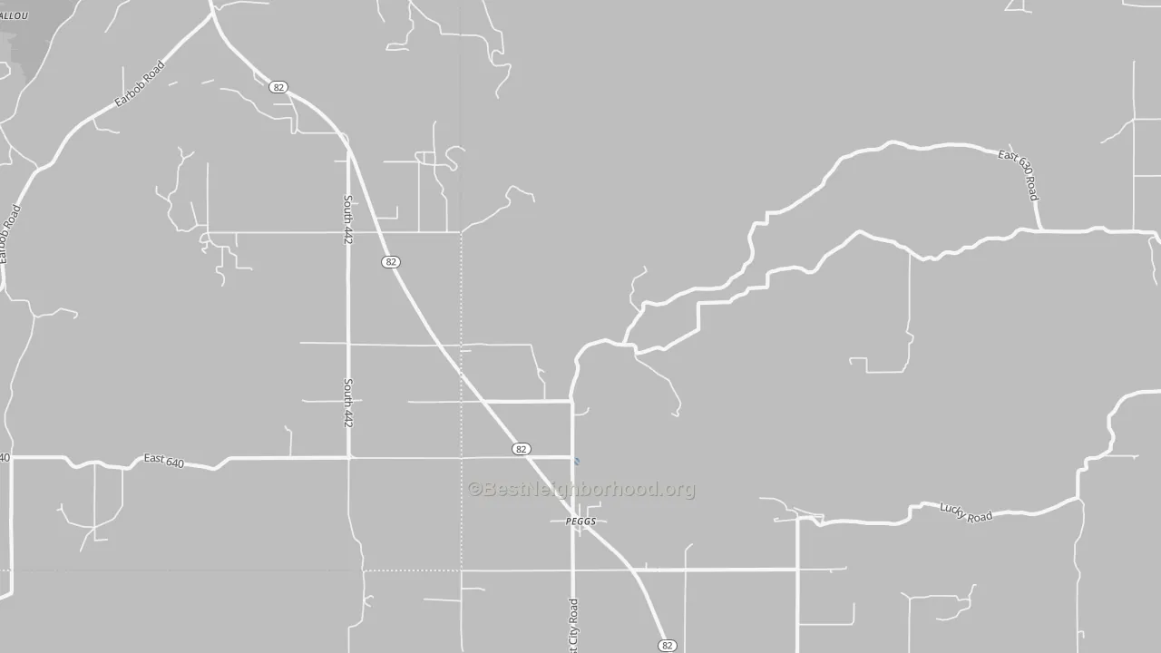 Transit Grade map of 74452, OK