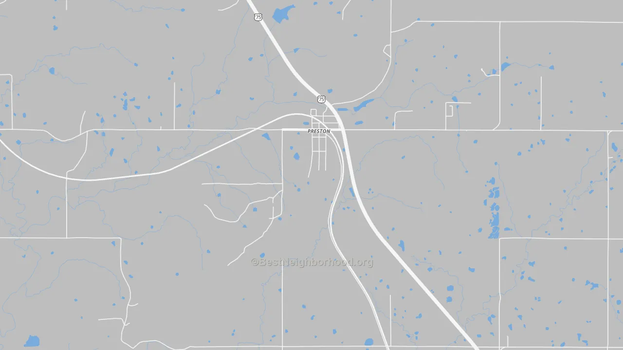 Transit Grade map of 74456, OK