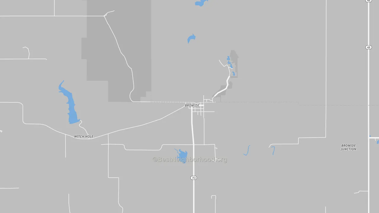 Transit Grade map of 74530, OK