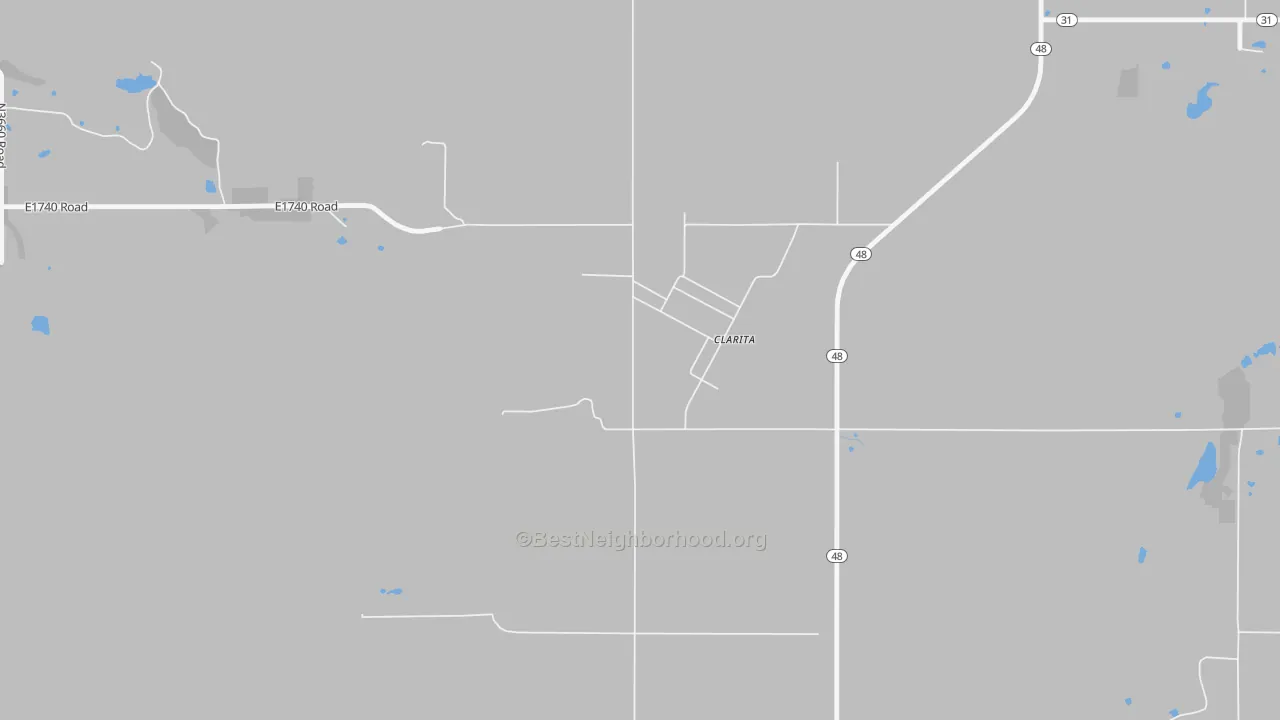 Transit Grade map of 74535, OK