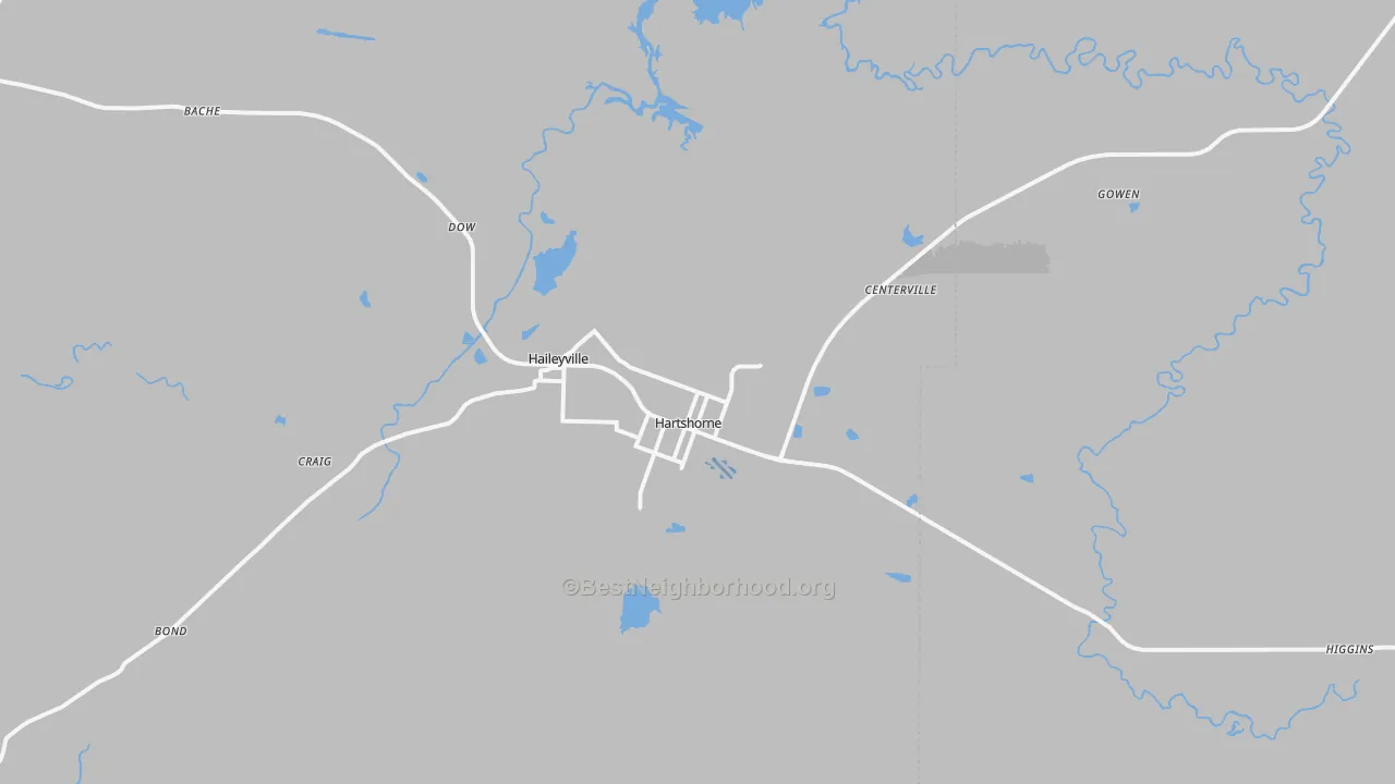 Transit Grade map of 74547, OK