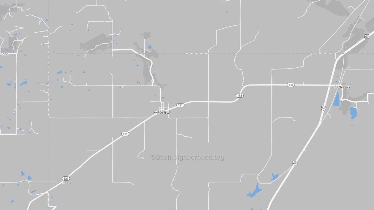 Transit Grade map of 74576, OK