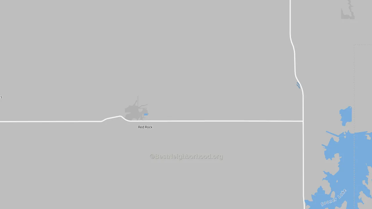 Transit Grade map of 74651, OK