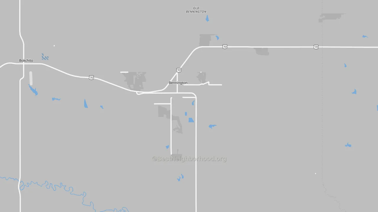 Transit Grade map of 74723, OK