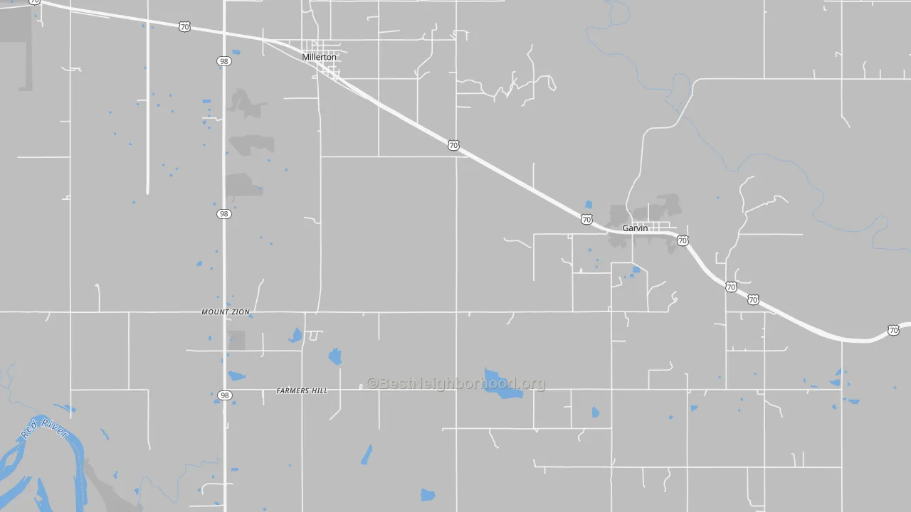 Transit Grade map of 74736, OK