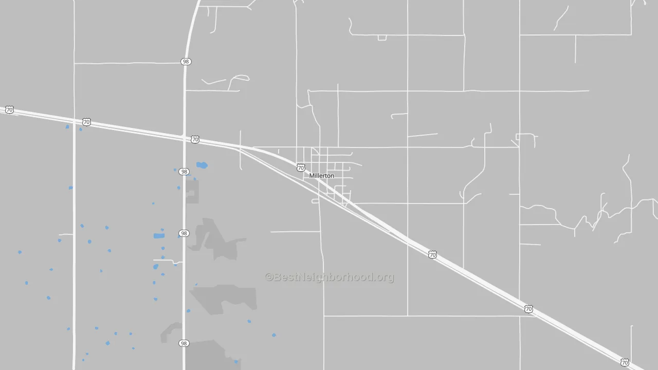 Transit Grade map of 74750, OK