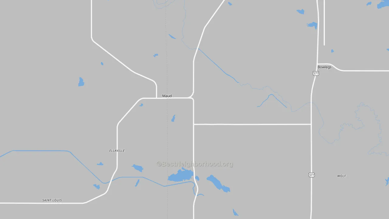 Transit Grade map of 74854, OK