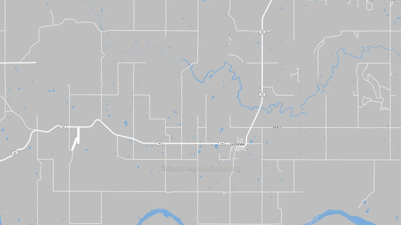 Transit Grade map of 74867, OK